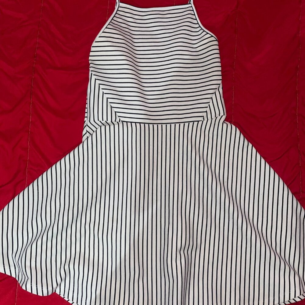 Black & White Striped dress - Picture 2 of 2